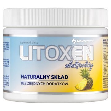 Litoxen elektrolity (ananas), proszek, 235,5 g (30 porcji)