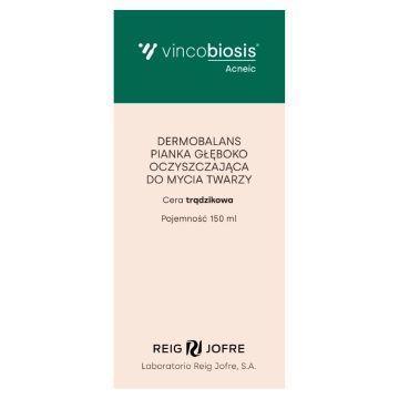 Vincobiosis Acneic, pianka, do mycia twarzy, 150 ml