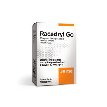 Racedryl Go, 30 mg, gran.d/sp.zaw.doustn., 10 sasz.