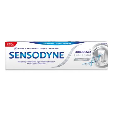 Sensodyne Odbudowa i Ochrona Whitening, pasta do zębów, 75 ml