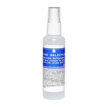 Spir. salicylowy, 2%, roztw.na skore,  (L.G.Ol.),50g,atom