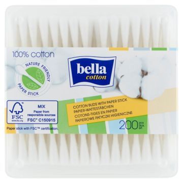 Bella, patyczki higieniczne, 200 szt.
