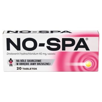 No-Spa, 40 mg, tabletki, 20 szt.