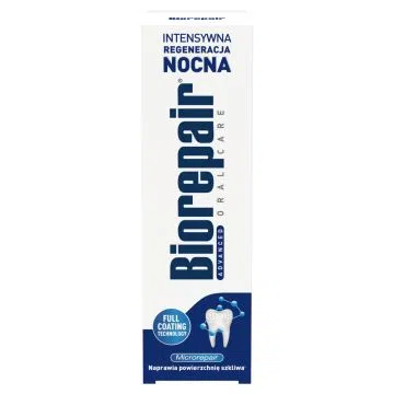 Biorepair Night, pasta do zębów, intensywna pielęgnacja, 75 ml