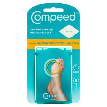 Plastry Compeed, na halluksy, 5 szt.
