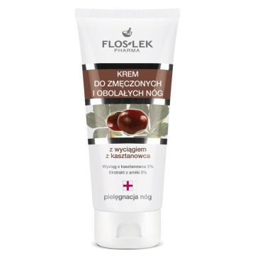 Flos-Lek Pharma, Pielęgnacja nóg, krem do zmęczonych nóg z wyciągiem z kasztanowca, 75 ml
