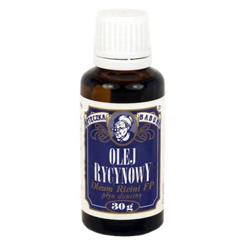 Olej rycynowy (Oleum Ricini), płyn doustny, 30 g
