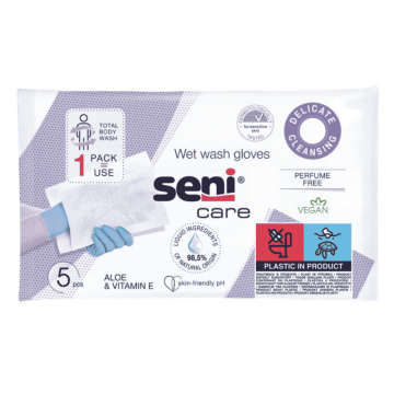 Seni Care, myjki, nasączane, 5 szt