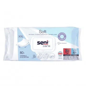 Seni Care Soft, chusteczki, pielęgnacyjne, 80 szt