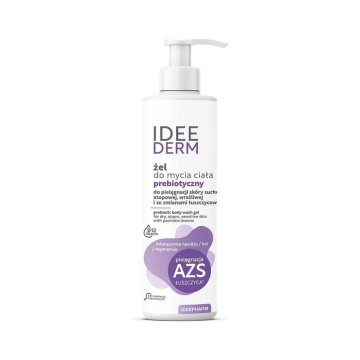 Ideepharm Ideederm, żel,do mycia ciała,prebiotyczny, 400 ml
