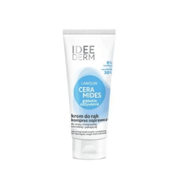 Ideepharm Ideederm, krem,do rąk,kompres naprawczy, 75 ml