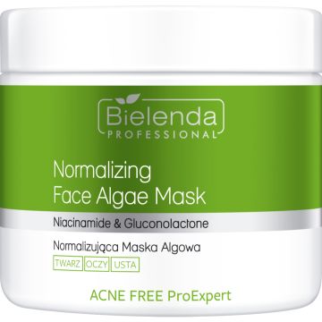 Bielenda Acne Free ProExpert, normalizująca maska algowa, 160 g