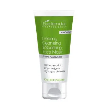 Bielenda Acne Free ProExpert, kremowa maska oczyszczająco-łagodząca do twarzy, 150 ml