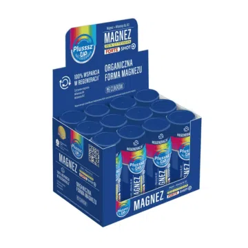 Plusssz Up Magnez 100% Cytrynian Forte Shot, płyn, 50ml x12