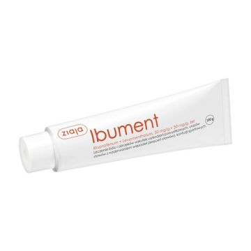 Ibument, (50 mg+30 mg)/g, żel, (Ziaja), 100 g, tuba