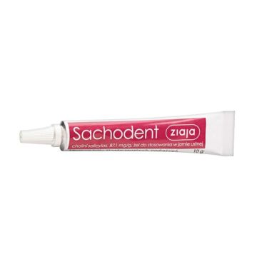 Sachodent, 87,1 mg/g, żel do stosowania w jamie ustnej, 10 g