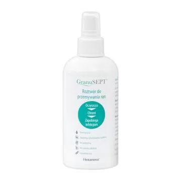 GranuSEPT, roztwór do przemywania ran, 250 ml