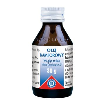 Olej kamforowy (Oleum Camphoratum), płyn, 30 g (Hasco)