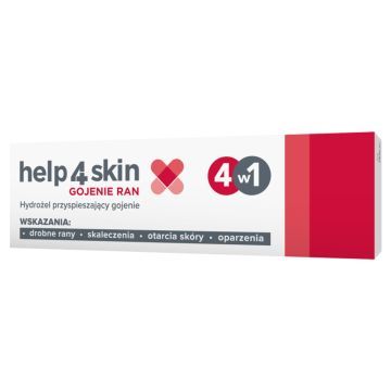 Help4Skin Gojenie Ran, żel, przyśpiesz.gojenie, 50 g, tuba
