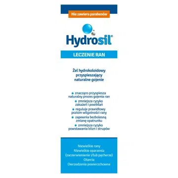 Hydrosil leczenie ran, żel, hydrokoloidowy, 70 ml