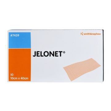 Jelonet, opatr.,10 cm x40 cm,10 szt