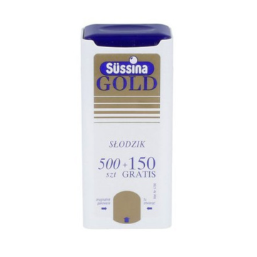 Sussina Gold, tabl.,500szt+150szt,PROM.2574/08