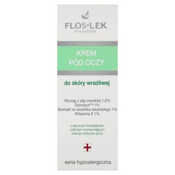 Flos-Lek Seria Hypoal., krem,pod oczy, 30 ml