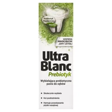 UltraBlanc Prebiotyk, pasta do zębów, wybielająca, 75 ml