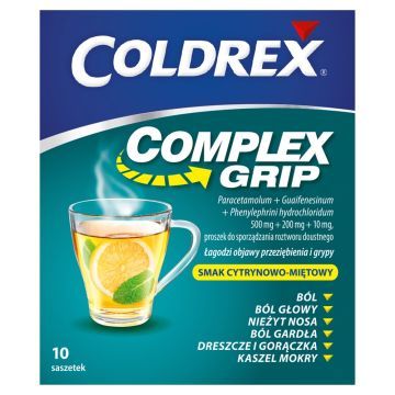Coldrex Complex Grip(Muco Grip)prosz.d/sp.roztw.doustn.10szt