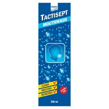 Tactisept, płyn do płukania jamy ustnej, 250 ml