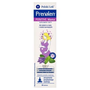 Prenalen Positive Mama, tabl.musuj., 20 szt