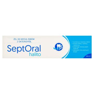 SeptOral Halito,żel do mycia zębów, z oktenidyną, 100 ml