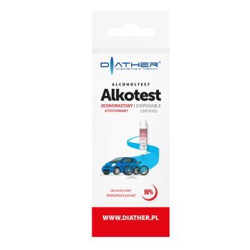 AlkoTest, test jednorazowy, 1 szt.