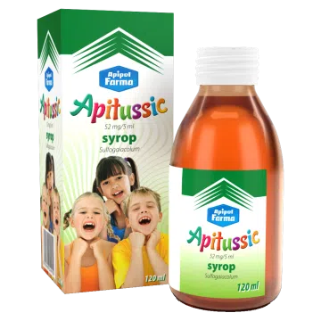 Apitussic, 52 mg/5 ml, syrop, 120 ml