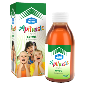 Apitussic, 52 mg/5 ml, syrop, 120 ml