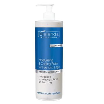 Bielenda Marine Foot Renewal, balsam nawilżająco-chłodzący do stóp i nóg, 500 ml