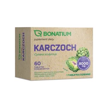Bonatium Karczoch, tabletki powlekane, 60 szt.