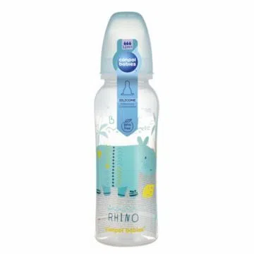 Canpol babies Africa, butelka wąska, dekorowana, 250 ml