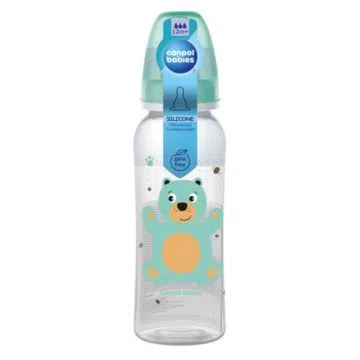 Canpol, butelka dekorowana "Wesołe zwierzaki", 250 ml