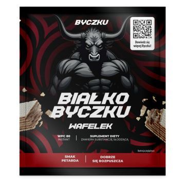 Byczku Białko Byczku wafelek, saszetka 30g