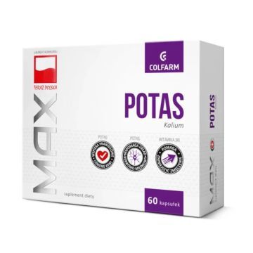 Max Potas, 333 mg, kapsułki, 60 szt. (Colfarm)