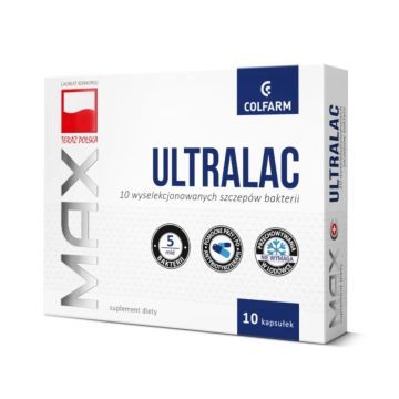 Max Ultralac, kapsułki, 10 szt.