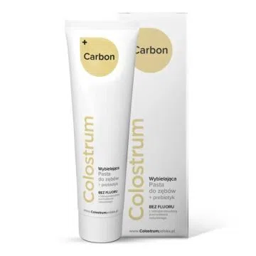 Colostrum, pasta do zębów, Carbon, 75 ml