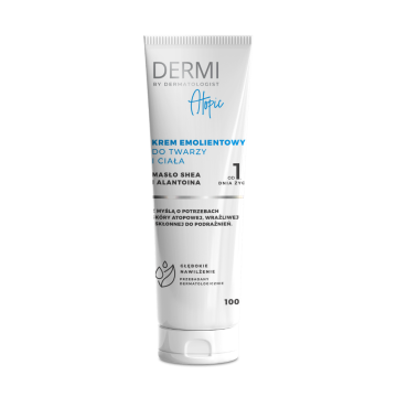 DERMI Atopic Krem emolientowy do twarzy i ciała, 100 ml