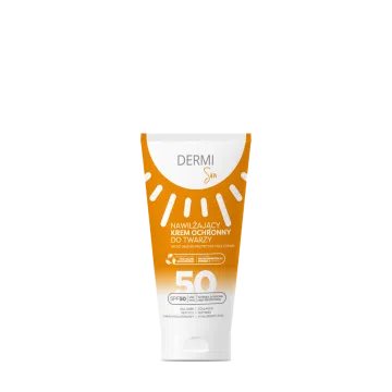 DERMI Sun Nawilżający krem ochronny do twarzy, 50 ml