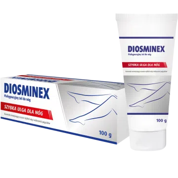 Diosminex szybka ulga dla nóg, żel, 100 g