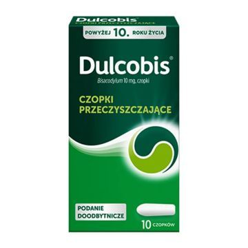 Dulcobis,10 mg, czopki,(i.rów),MDZ,Irlandia, 12 szt