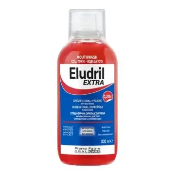 Eludril Extra, płyn, do płukania jamy ustnej, płyn, 300 ml