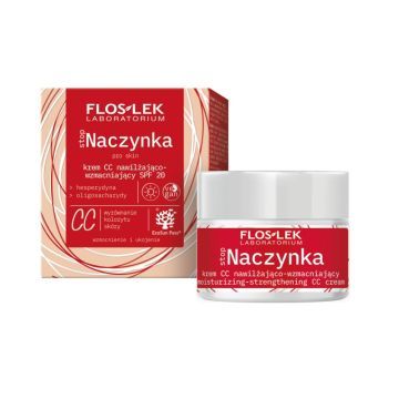 Flos-Lek Stop Naczyn, krem,CC,nawilz-wmacn.,SPF20,50ml