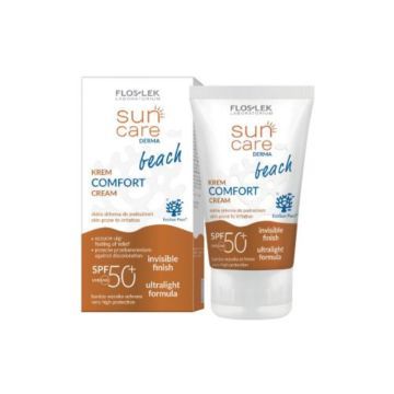 Flos-Lek Sun Care Derma Beach, krem,comfort,SPF50+,50ml